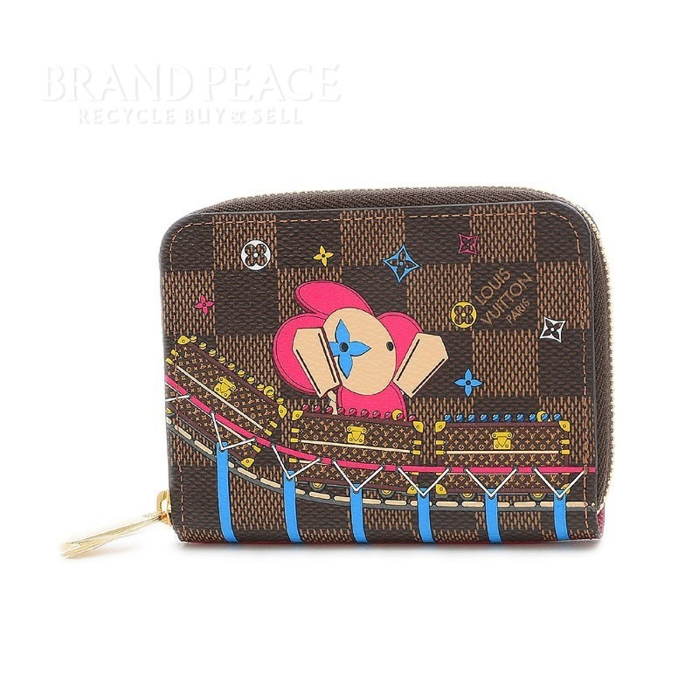 Louis Vuitton Damier Vivienne Zippy Roller Coin Coaster
